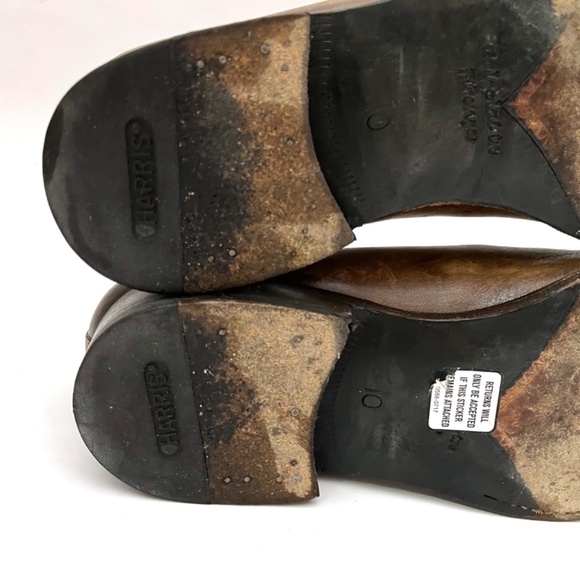 Barneys New York Vintage Leather Oxfords - Picture 11 of 13